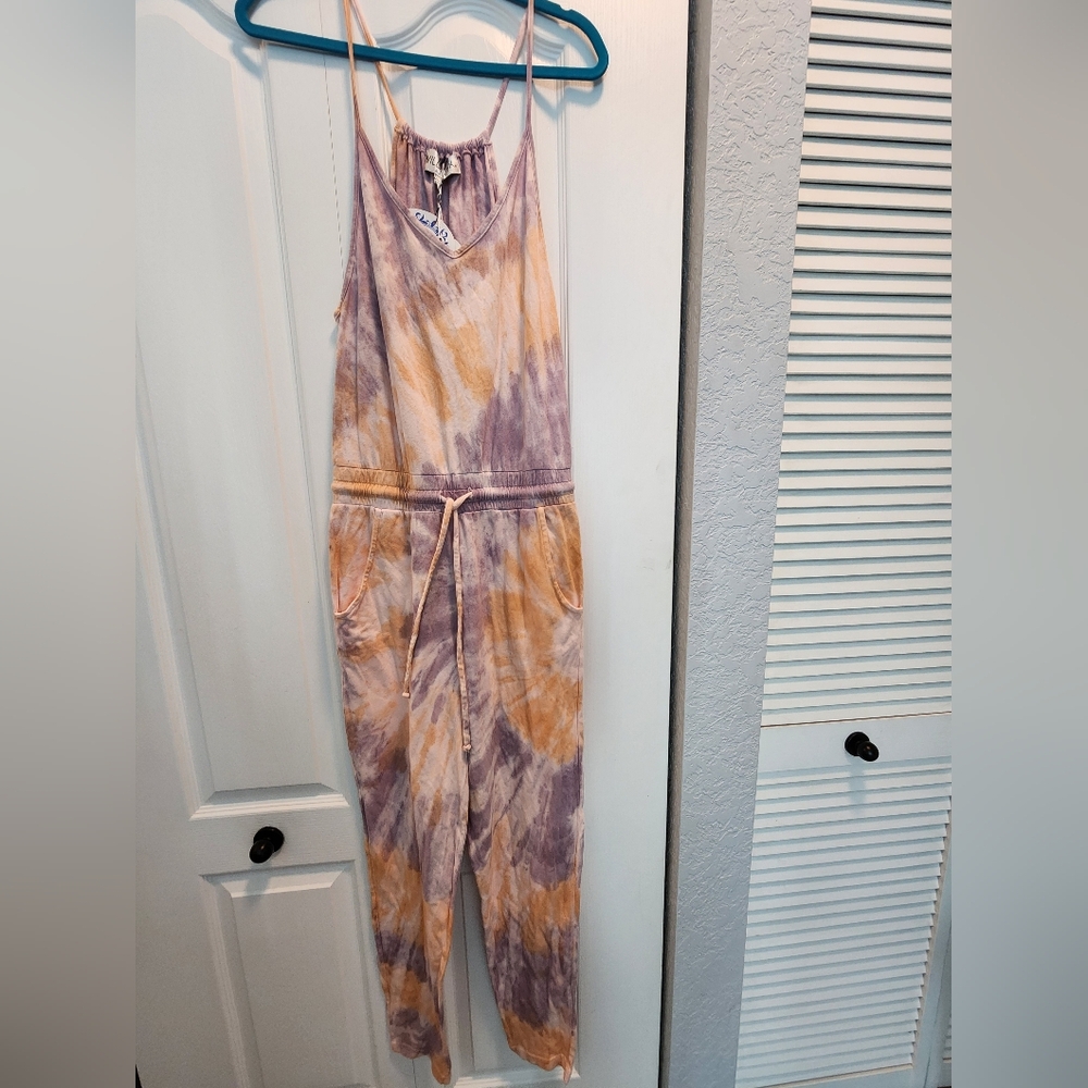 NWT:   WILD FOX Zoe Tie dye jumpsuit